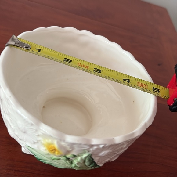 Vtg Rubens Originals 2102 Pedestal daisy Ceramic flower planter - Picture 7 of 7